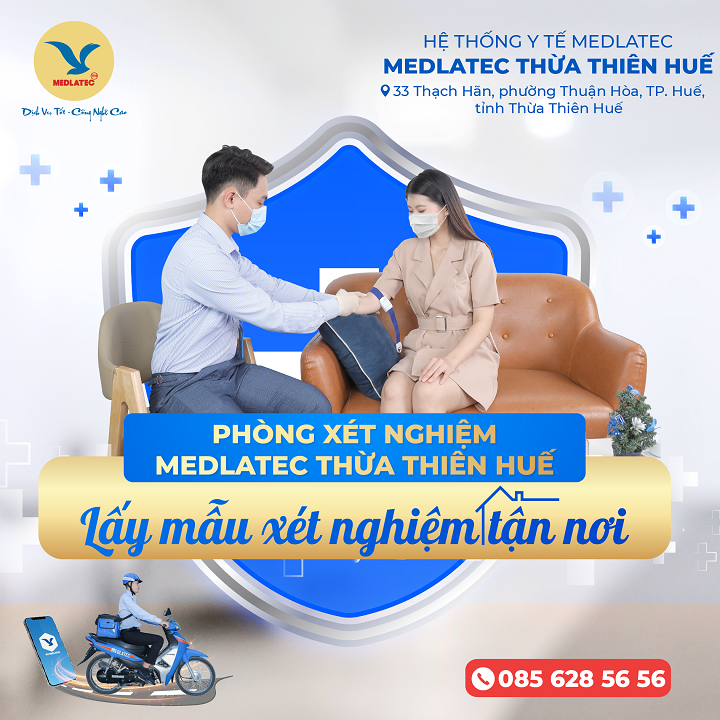 Medlatec cung cấp dịch vụ xét nghiệm tận nơi